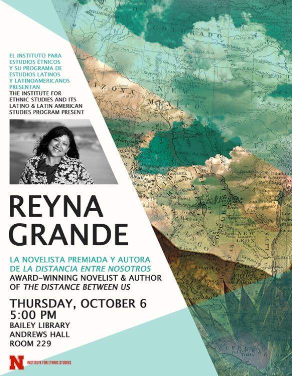 Talk by Reyna Grande, Award Winning Novelist & Author 