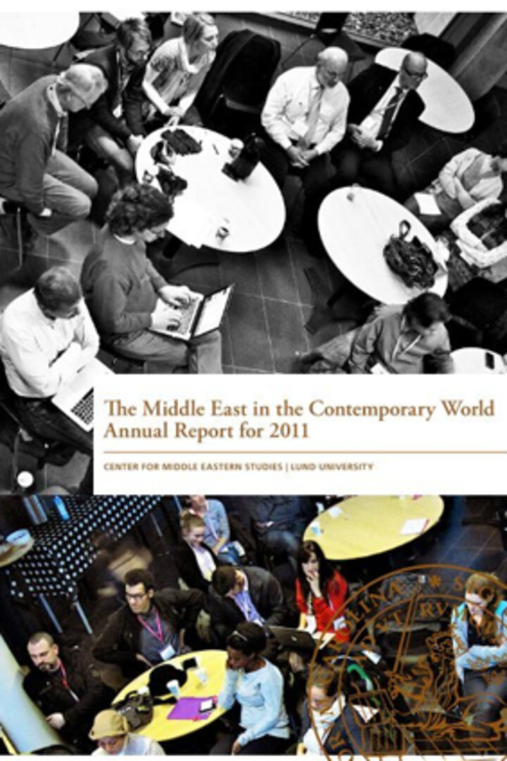 Cover of The Middle East in the Contemporary World Annual Report 2012